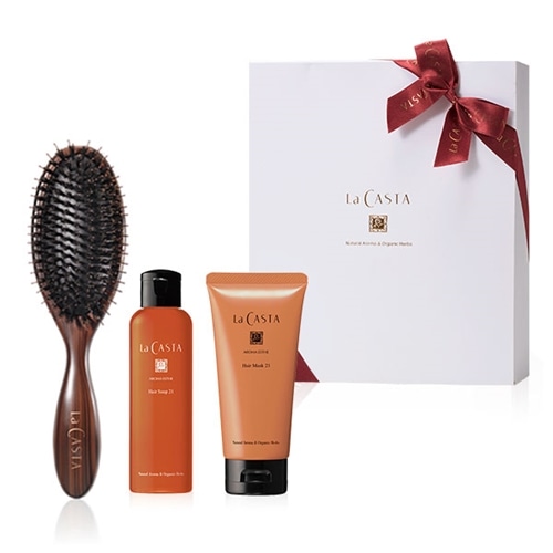 ラ・カスタ ヘッドスパブラシ ビューティー ヘアケアセット 21