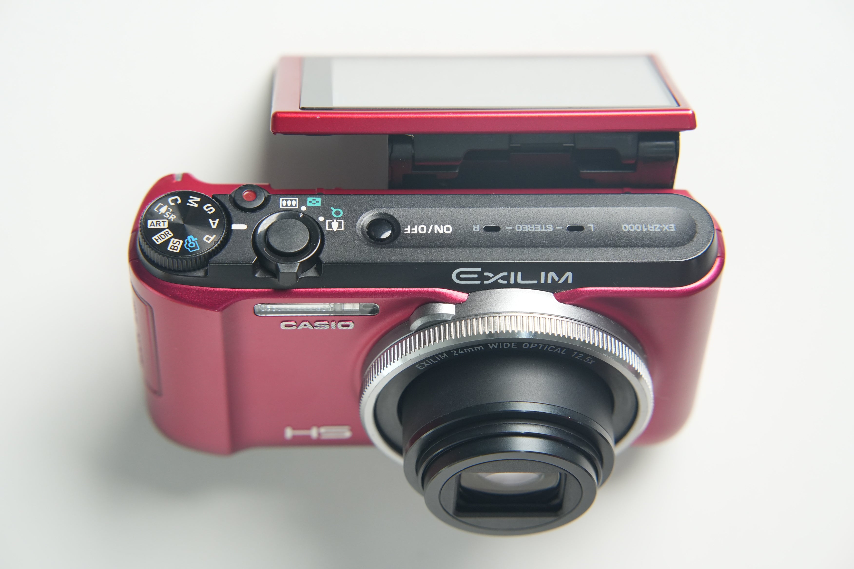 Casio Exilim EX-ZR1000 Digital Camera - Matte Red – ShutterHouse