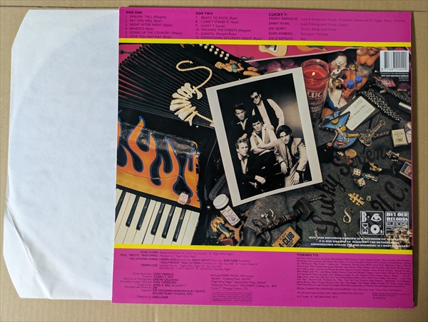 Lucky Seven (Lucky 7) – Feed The Snake – s24858 – シエスタレコード