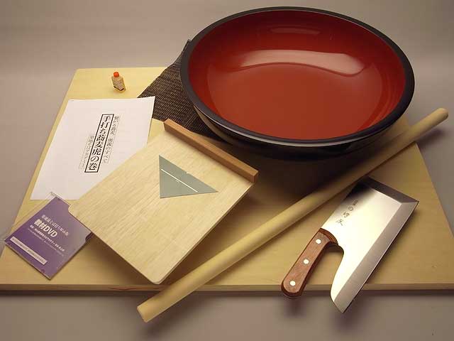 手打ちそば道具セット|そば打ちセットなら川越そばの会・特撰蕎麦道具