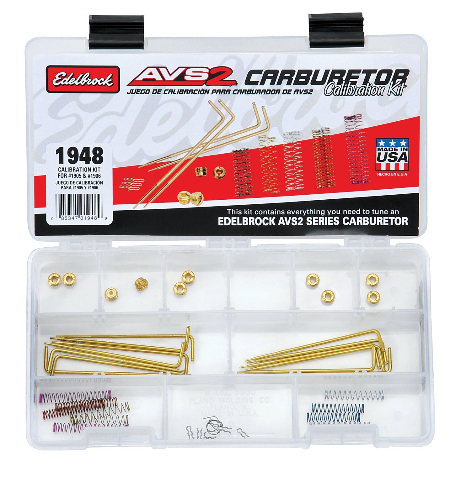 CALIBRATION KIT,EDELBROCK AVS2 650 SERIES,1905,1906 – Southwest Speed
