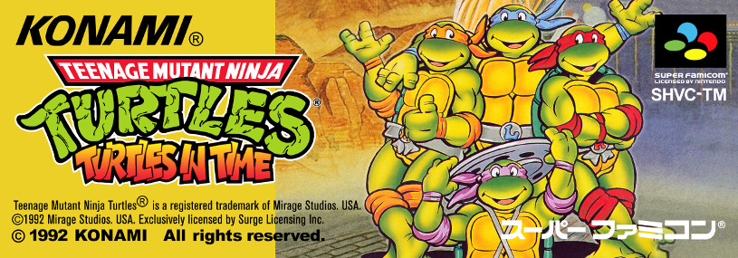 Snes Central: Teenage Mutant Ninja Turtles IV: Turtles in Time