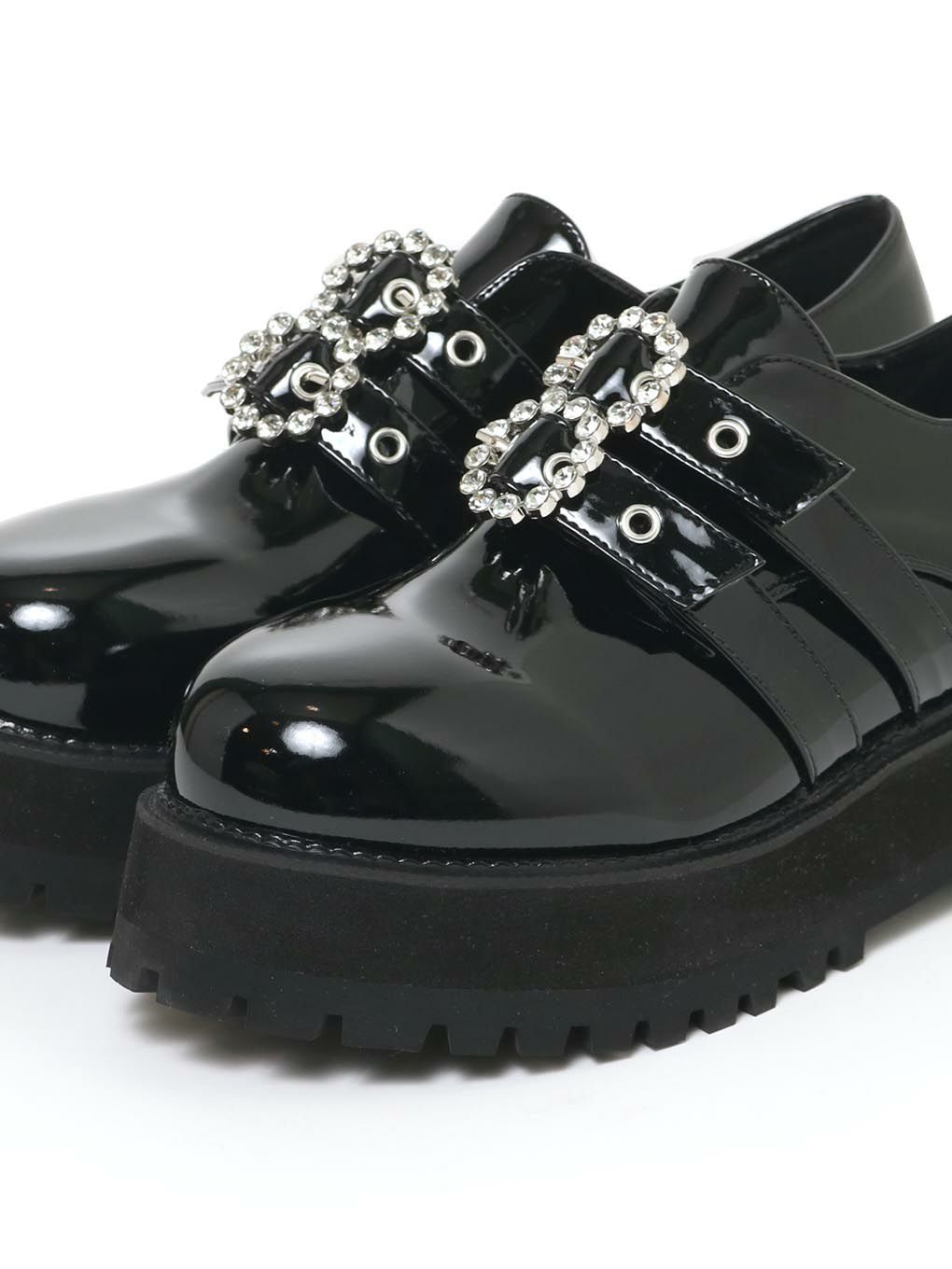 BUBBLES】ダブルバックルローシューズ | sparkling mall online store