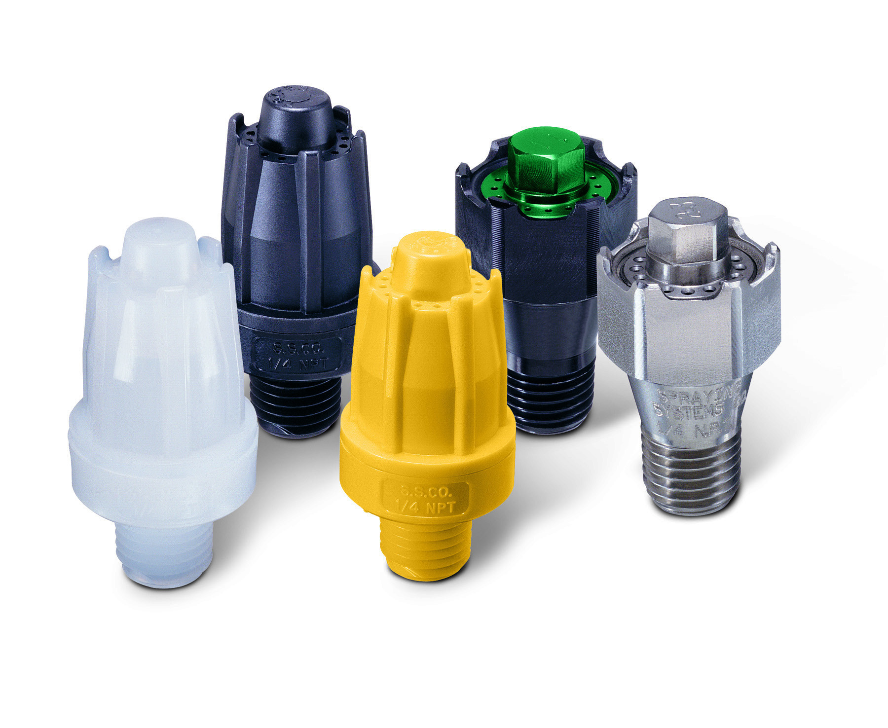 WindJet® Nozzle, ABS plastic, AA707-1/4-23 | Spraying Systems Co.