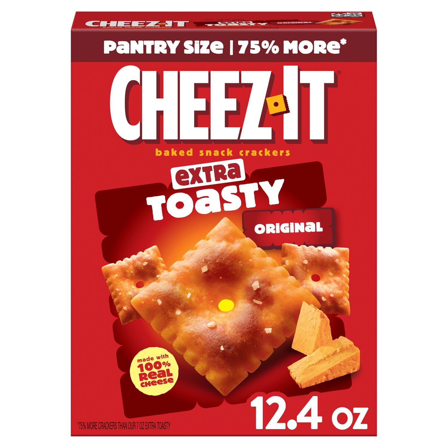 Cheez-It Duoz Jalapeño & Cheddar Jack Baked Snack Crackers, 12.4