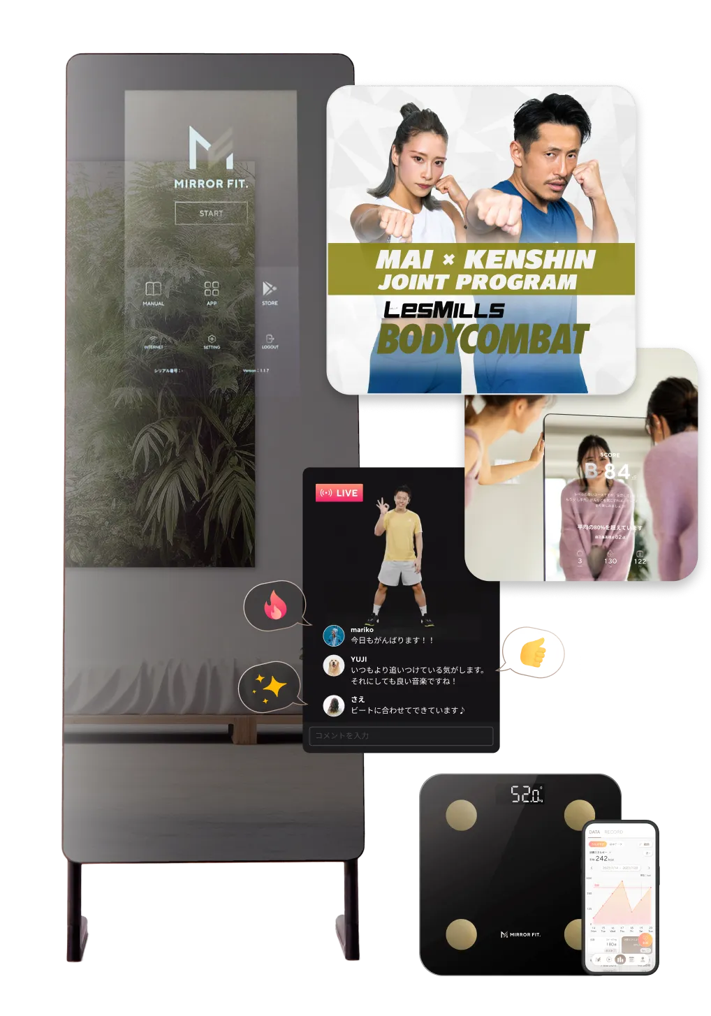 MIRROR FIT.（ミラーフィット）｜MIRROR FIT. slim