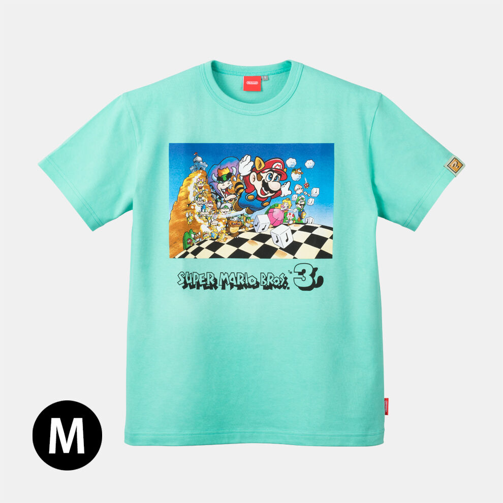 Tシャツ スーパーマリオブラザーズ3 【Nintendo TOKYO取り扱い商品