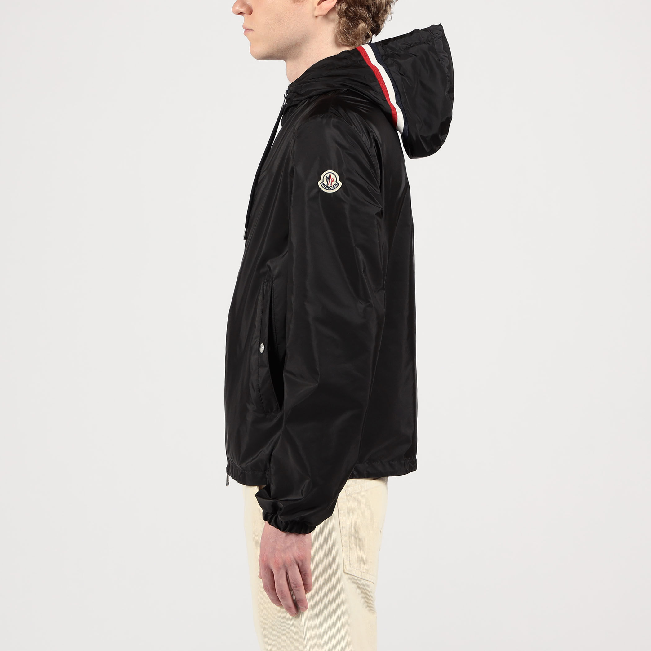 □MONCLER GRIMPEURS JACKET ナイロン フーデッドブルゾン