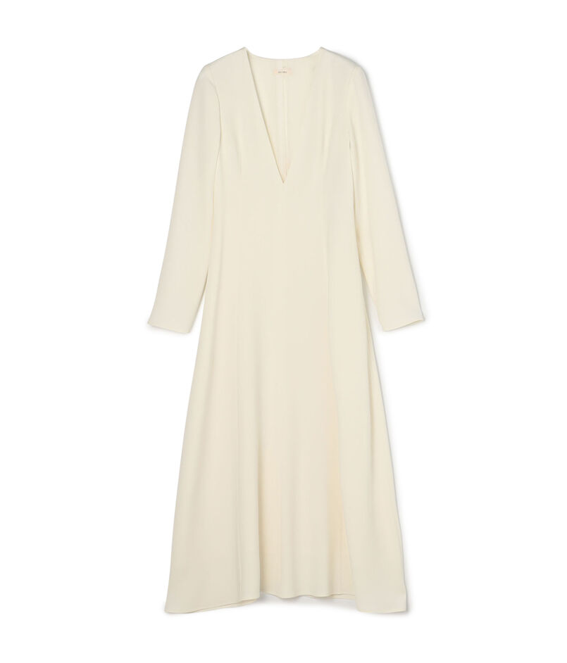 ライトダブルクロス Vネックワンピース｜トゥモローランド 公式通販