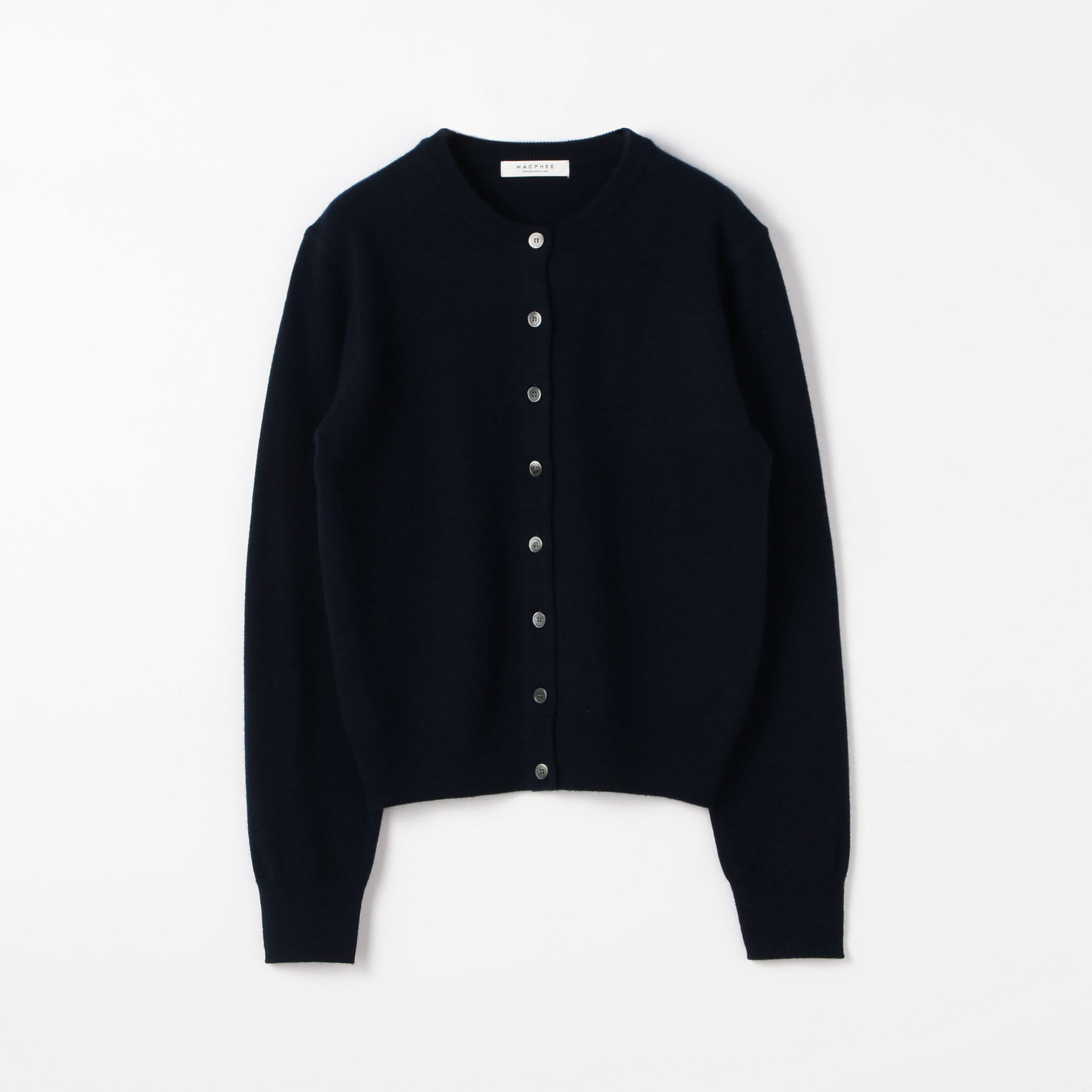 14Gプレーンウール クルーネックカーディガン｜トゥモローランド 公式通販