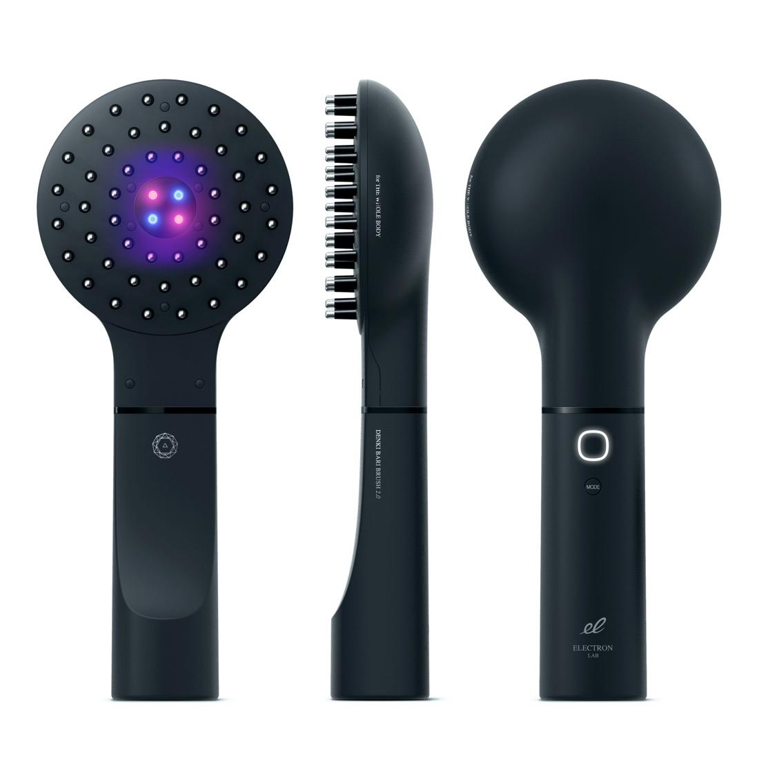 ボディ・フェイスケア el DENKI BARI BRUSH 2.0+BODY BLACK デンキバリ