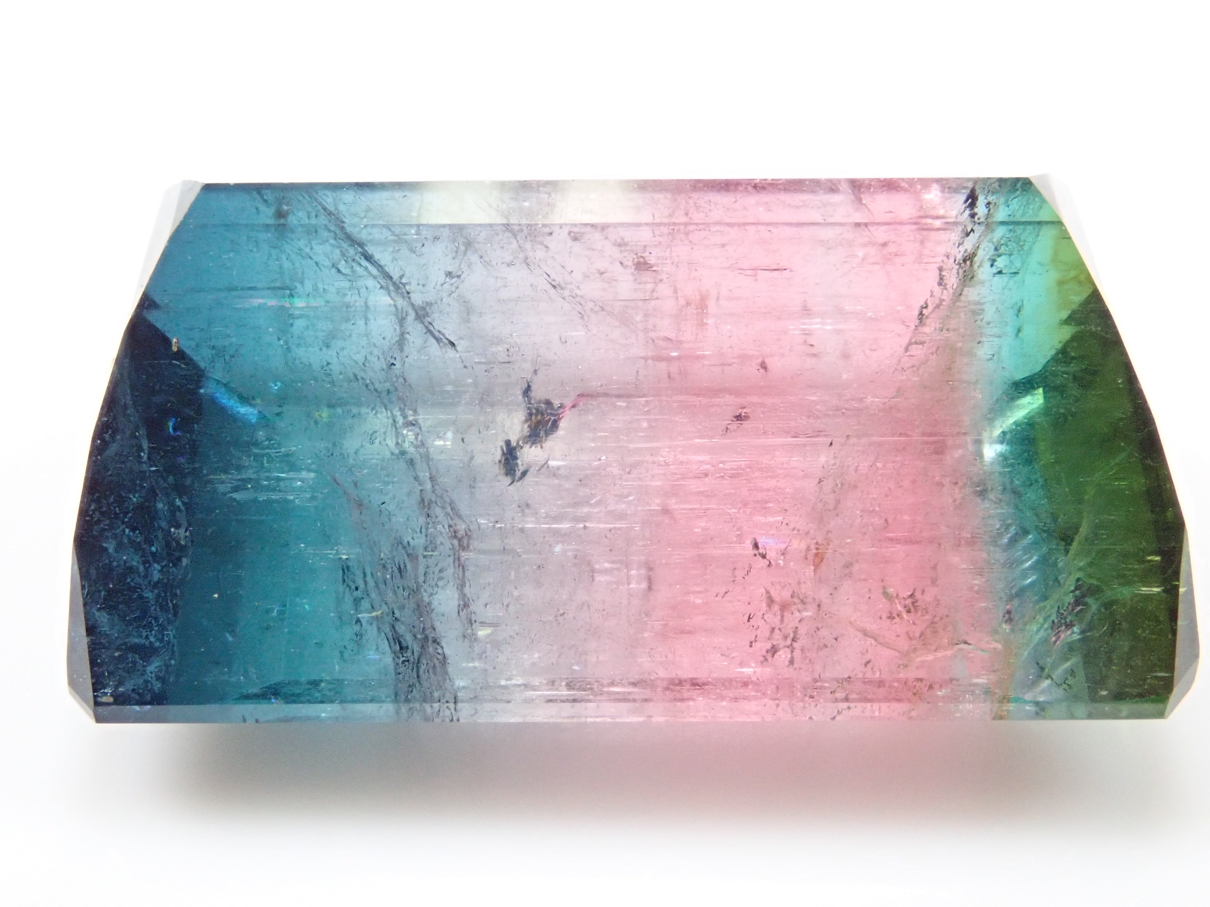 パーティカラートルマリン 40.970ctルース（4色）