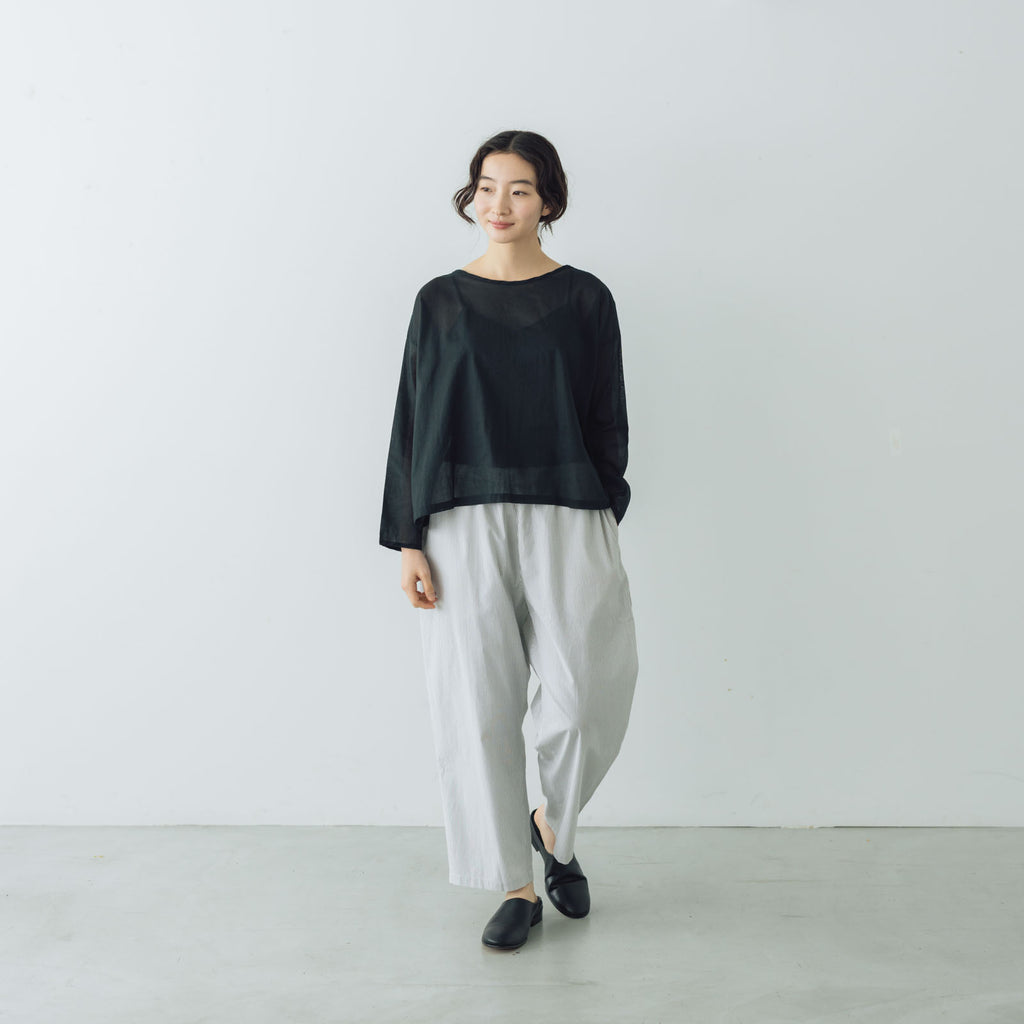 Yoli Simple wide blouse ｜くらすこと公式オンラインストア