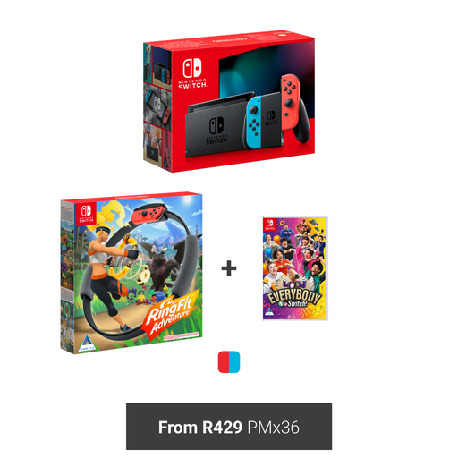 Get a Nintendo Switch Get Moving Bundle from R429pmx36* with 5GB