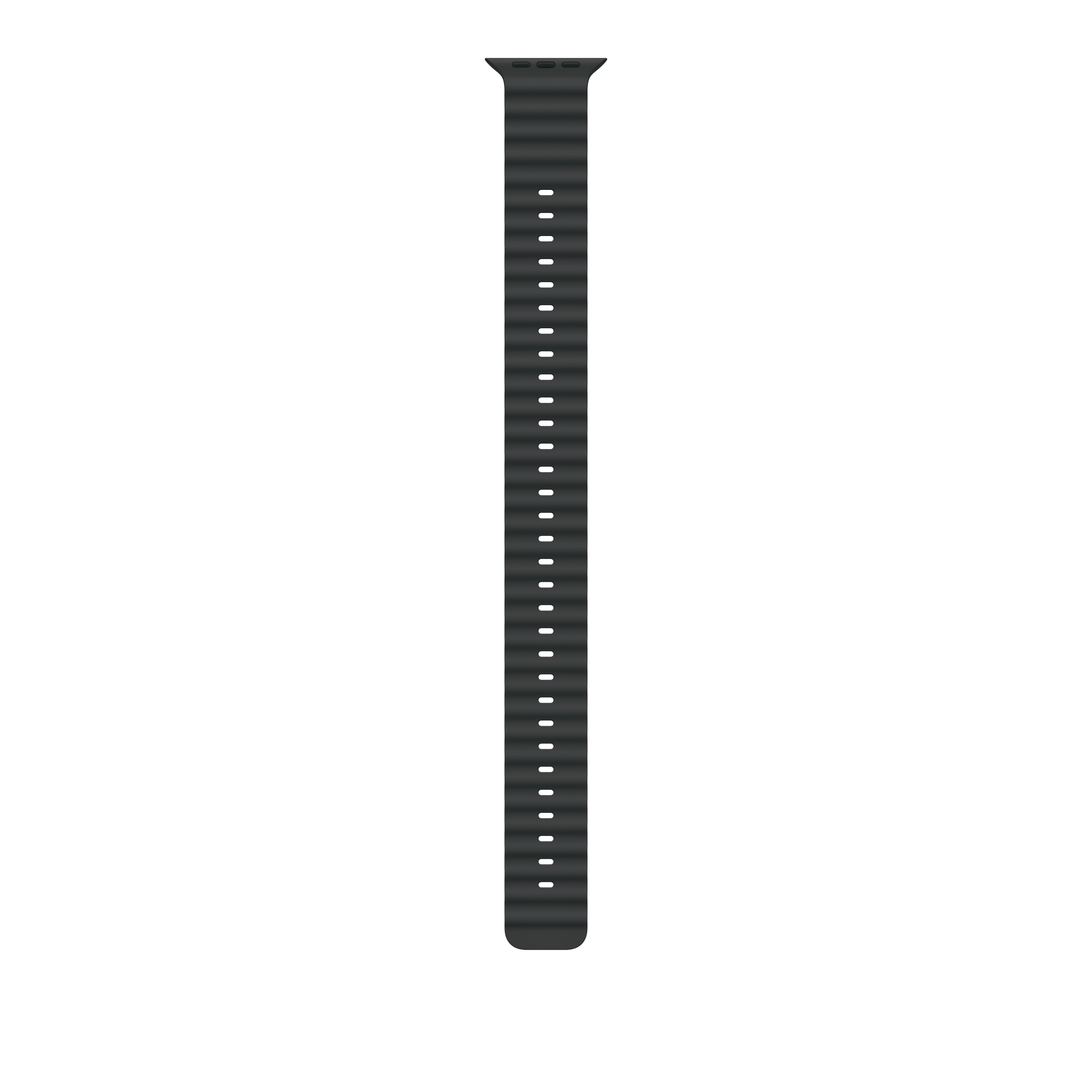 49mmケース用ブラックオーシャンバンドエクステンション - ナチュラル