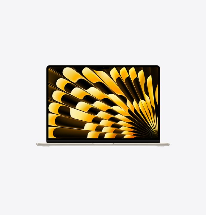 MacBook Air、15インチ、M4チップ、10コアCPU、10コアGPU、スター