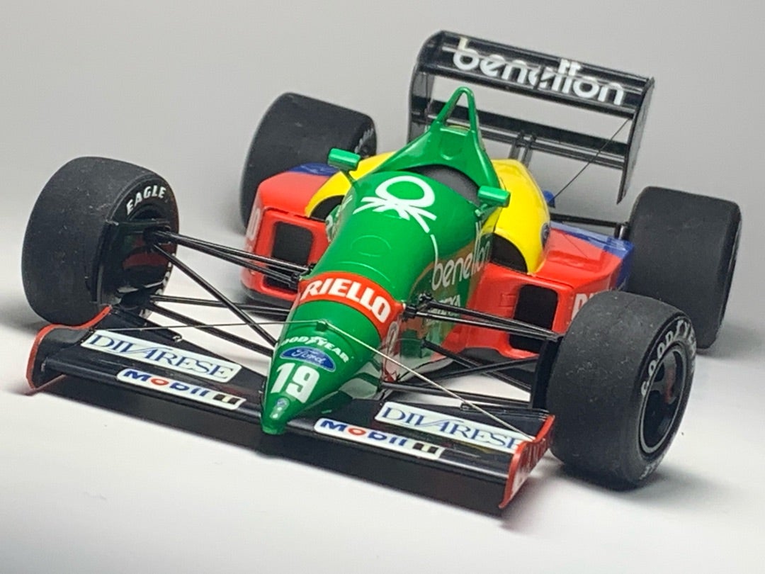 タミヤ1/20ベネトンフォードB188 完成 | 駆け抜ける模型生活