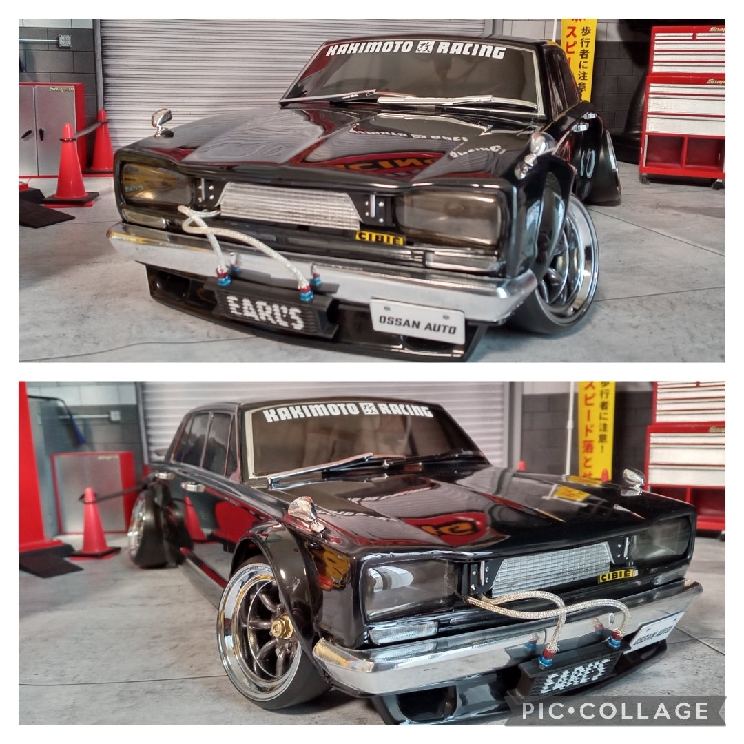 ABCホビー製 スカイライン2000GT 4ドア改 PGC10 GT-R仕様 | noraneko