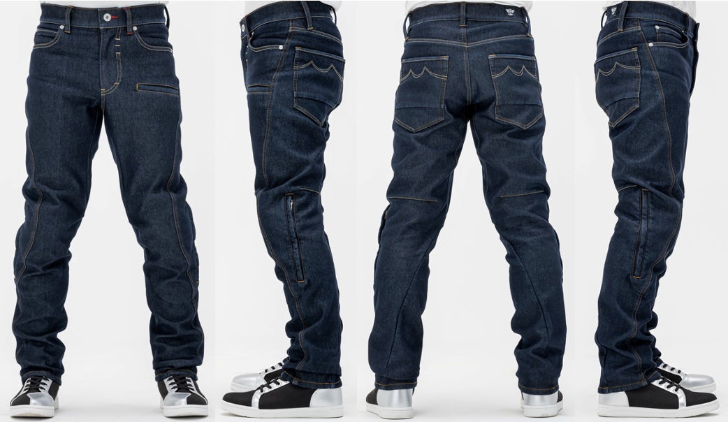 第2期：冬のライダー専用【防風ジーンズ】が「+11℃発熱」「保温機能