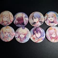 プロセカ 天馬司 天馬咲希 青柳冬弥 巡音ルカ グリッター缶バッジ 5c