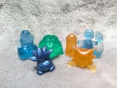 ポケットモンスター ポケモン クリアフィギュア 消しゴム 塩ビ - メルカリ