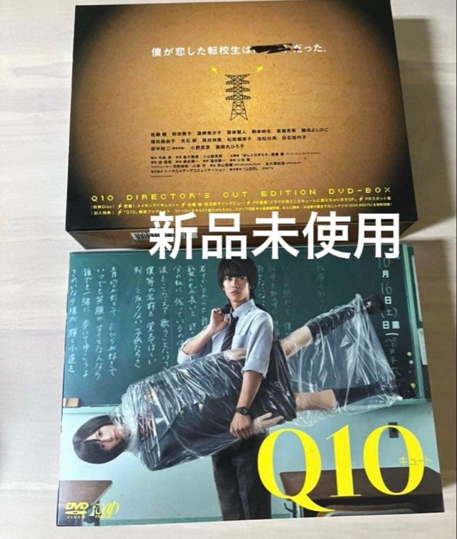 新品 Q10 ディレクターズカット限定版DVDBOX 佐藤健 前田敦子 賀来賢人