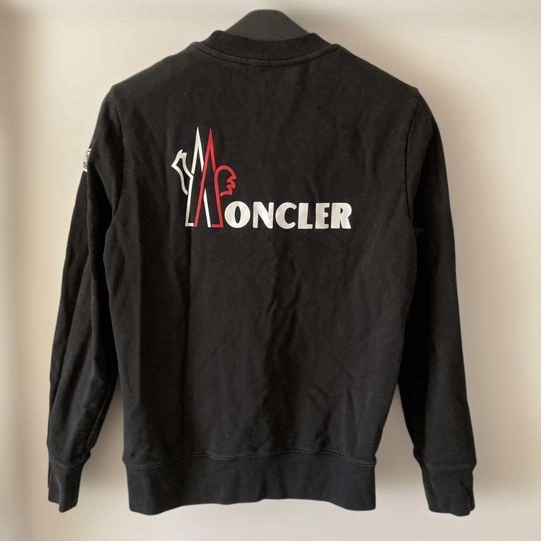 MONCLER ブラック トレーナー - メルカリ