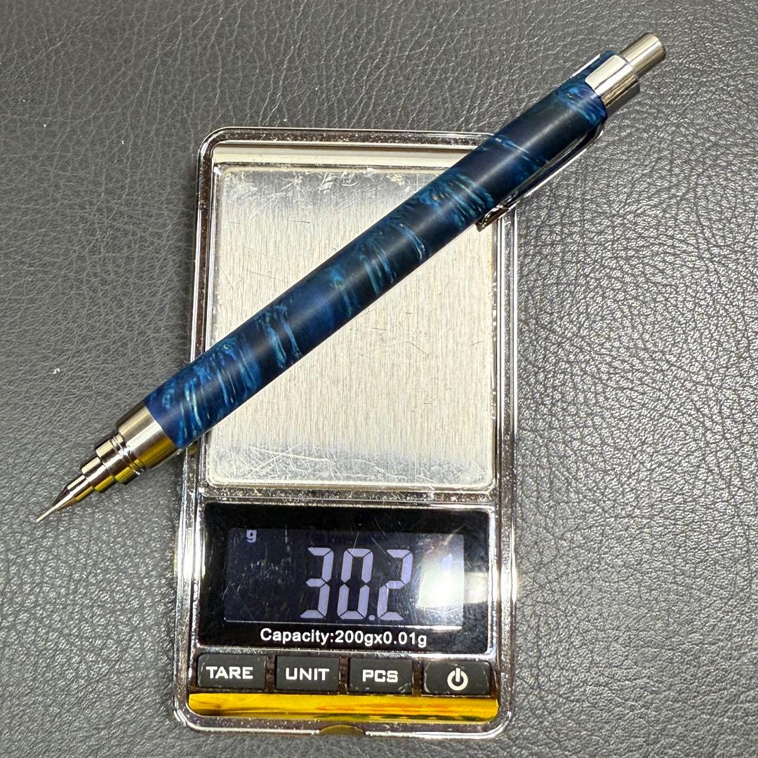 164メープルバールスタビ 木製シャーペン 最強低重心 ステンレス