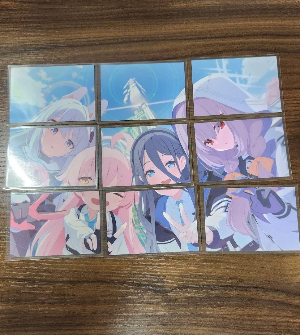 ブルーアーカイブ 二周年 ノベルティカード A～Cコンプリートセット