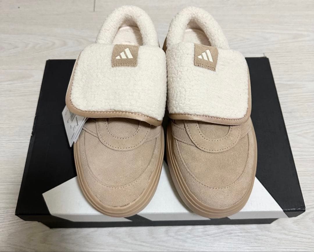 25.5cm 韓国限定adidas Grand Court Mule