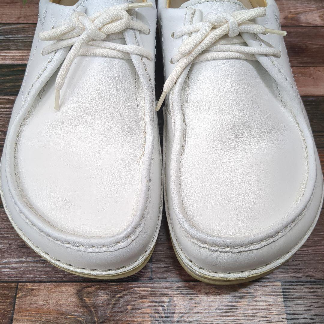 ビルケンシュトック パサデナ 本革 レザー レギュラー 白 サイズ40