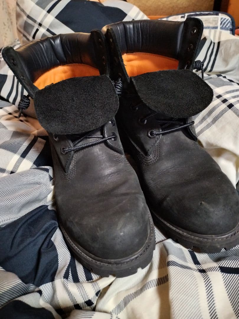 Timberland プレミアムブーツ 27.5 bboy B系 HIPHOP Timberland Hip Hop Biggie 限定プレミアム版 レザーブーツ