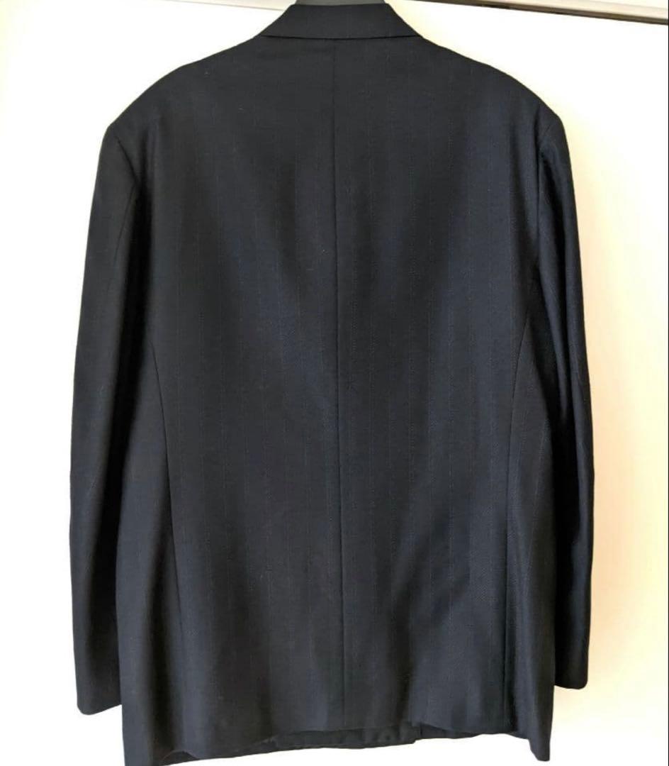 極美品【Y's for men】ワイズ ダブル スーツ ウール 冬 大きめ 黒