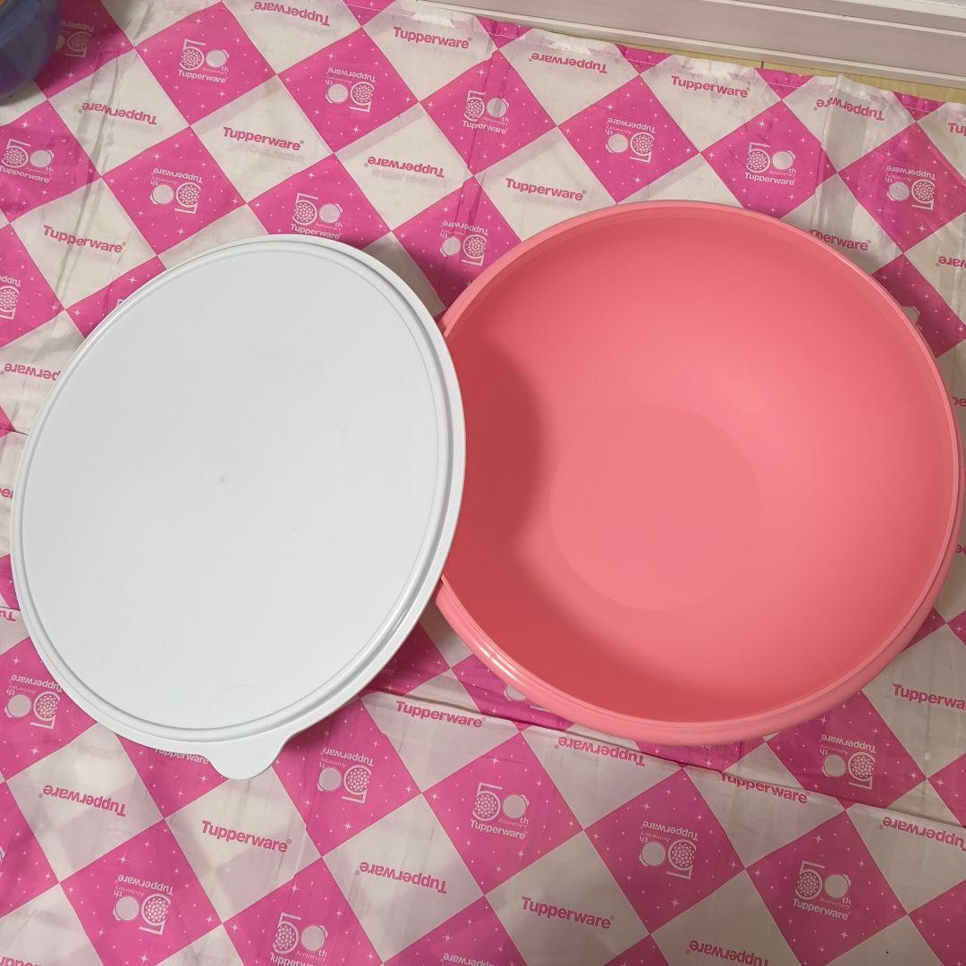 中古 タッパーウェア スーパーミックスボール パン生地やめん類のこね