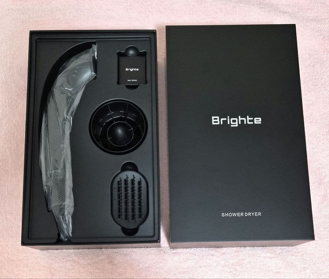 Brighte シャワードライヤー&ミストセラムセット ブライト シャワードライヤー + ミストセラムセット Brighte