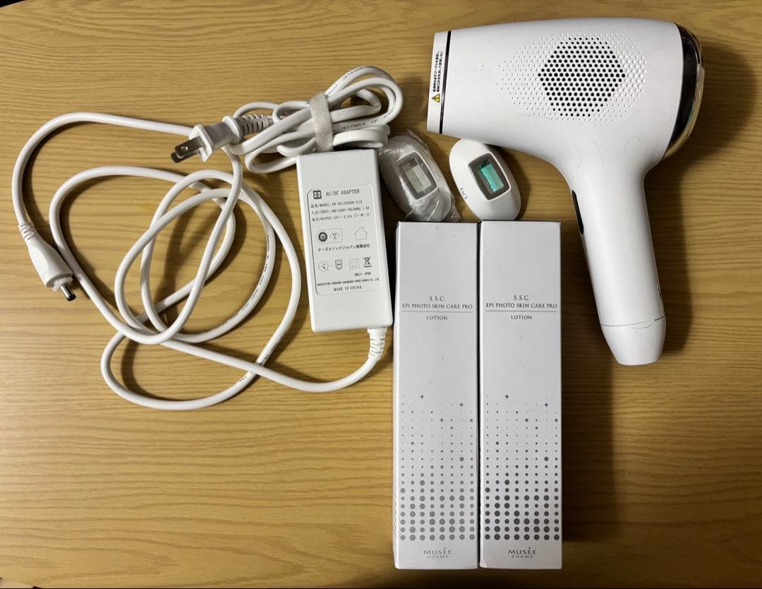 ミュゼ エピフォト スキンケアプロ 美容脱毛器＆ミュゼ S.S.C