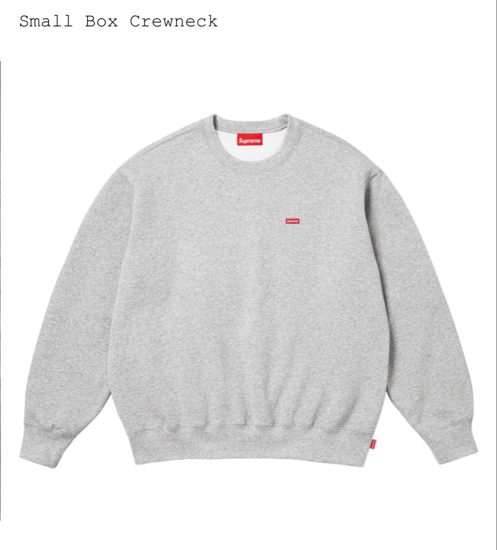 Supreme25fw Small Box Crewneck Grey Lサイズ - メルカリ