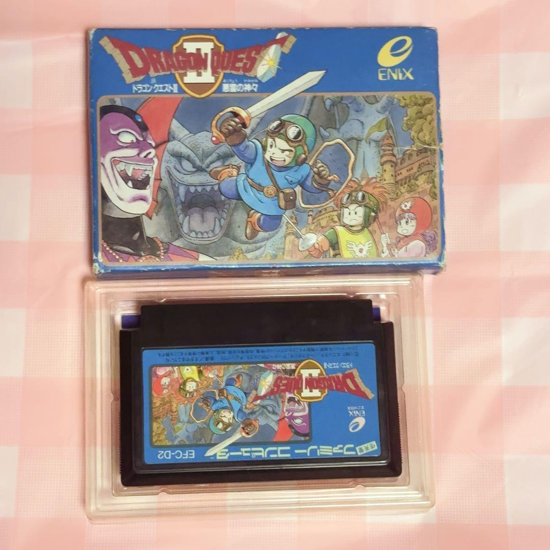 ENIX ファミコンソフト 「ドラゴンクエストⅡ 悪霊の神々」 - メルカリ
