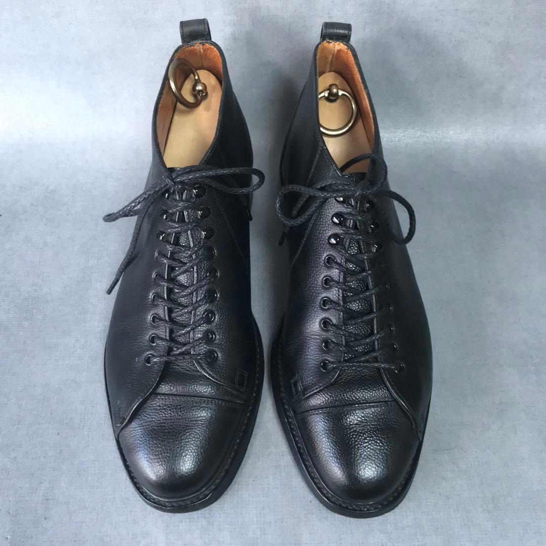 GRENSON モンキーブーツ 7/D ブラック グレンソン 英国製 - メルカリ