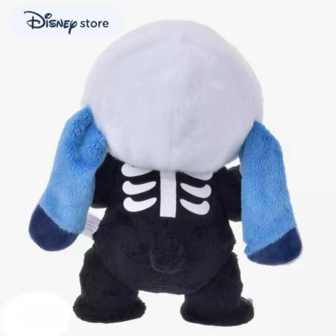 新品 ディズニーストア スティッチ ぬいぐるみ ハロウィン スケルトン