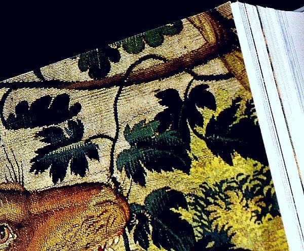 伝統織物タピスリー書○ヴァヴェル城タペストリー群 神話聖書の状景