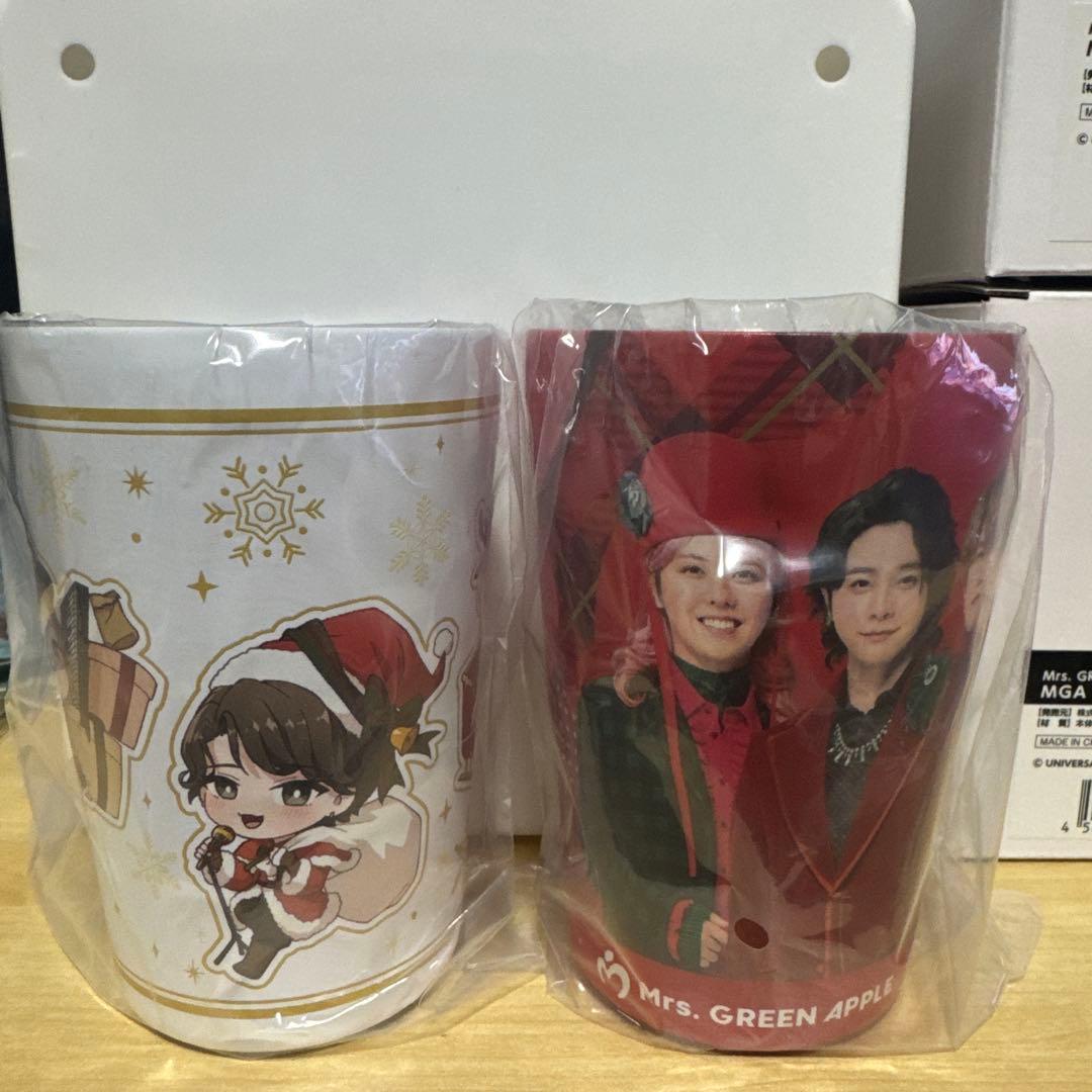 Mrs. GREEN APPLE タンブラー3個セット Mrs GREEN APPLE タンブラー ドリンクホルダー映画グッズ｜Yahoo