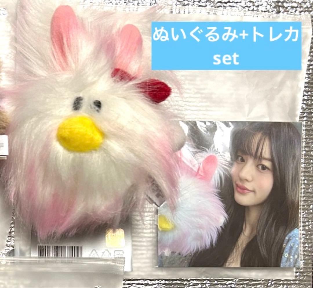 illit ミンジュ bomb ポップアップ 限定 ぬいぐるみ トレカ セット