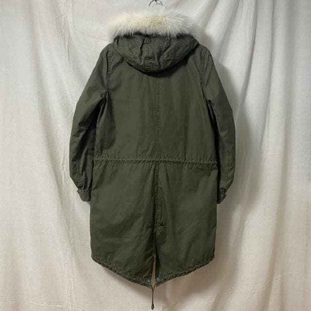 小泉今日子さん着 green M-65 モッズコート フォックスファー ライナー