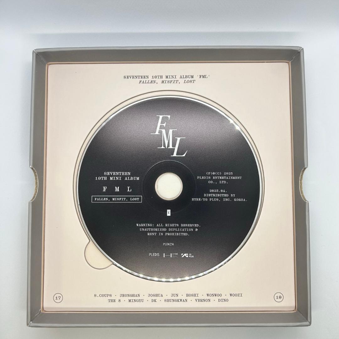 SEVENTEEN ジョシュア サイン アメリカ限定 アルバムFMLトレカセット