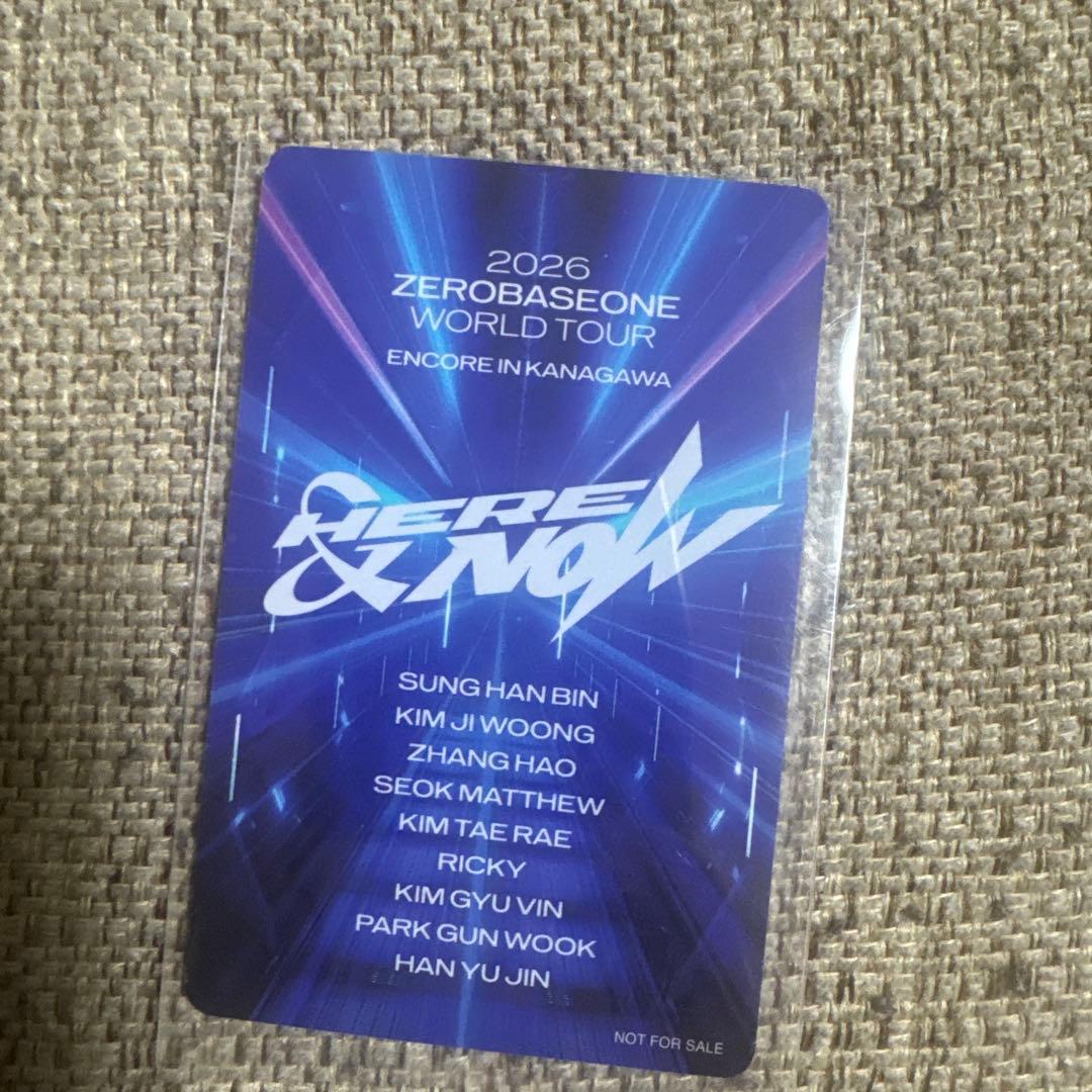 ジウン ZEROBASEONE ゼベワン トレカ 会場限定 CD特典 横浜 会場