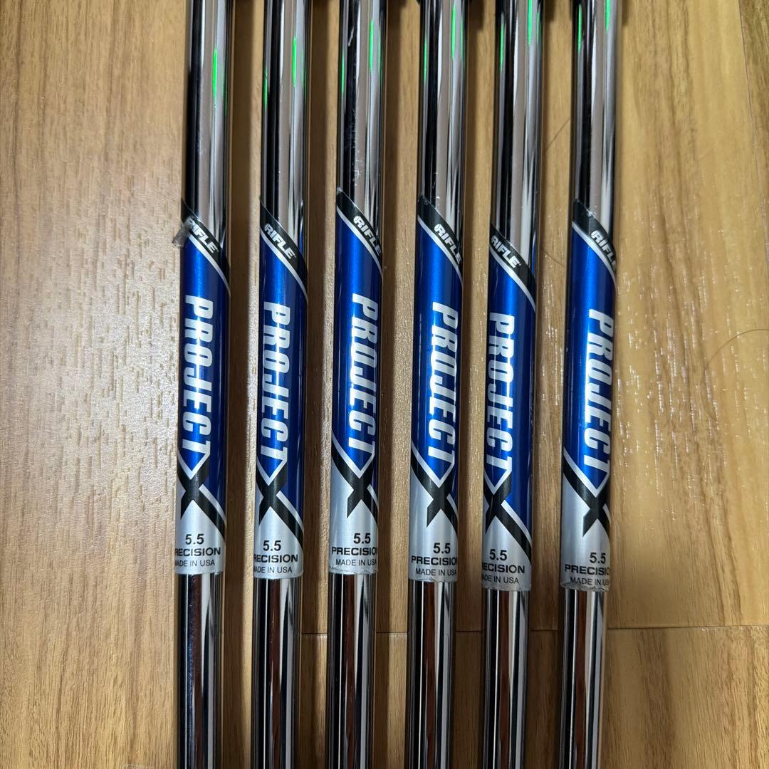 PROJECT X 5.5 シャフト 6本セット - メルカリ