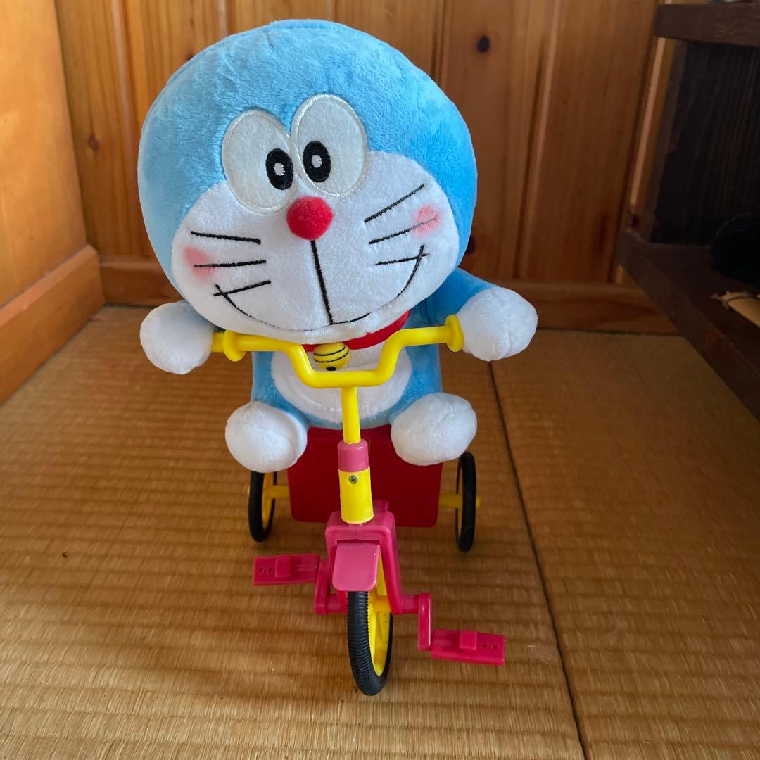 ドラえもんムーミン自転車ぬいぐるみ - メルカリ