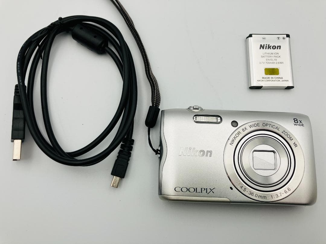 ジャンク品　Nikon Coolpix A300 コンパクトデジタルカメラ Nikon デジタルカメラ COOLPIX A300 光学8倍ズーム 2005万画素