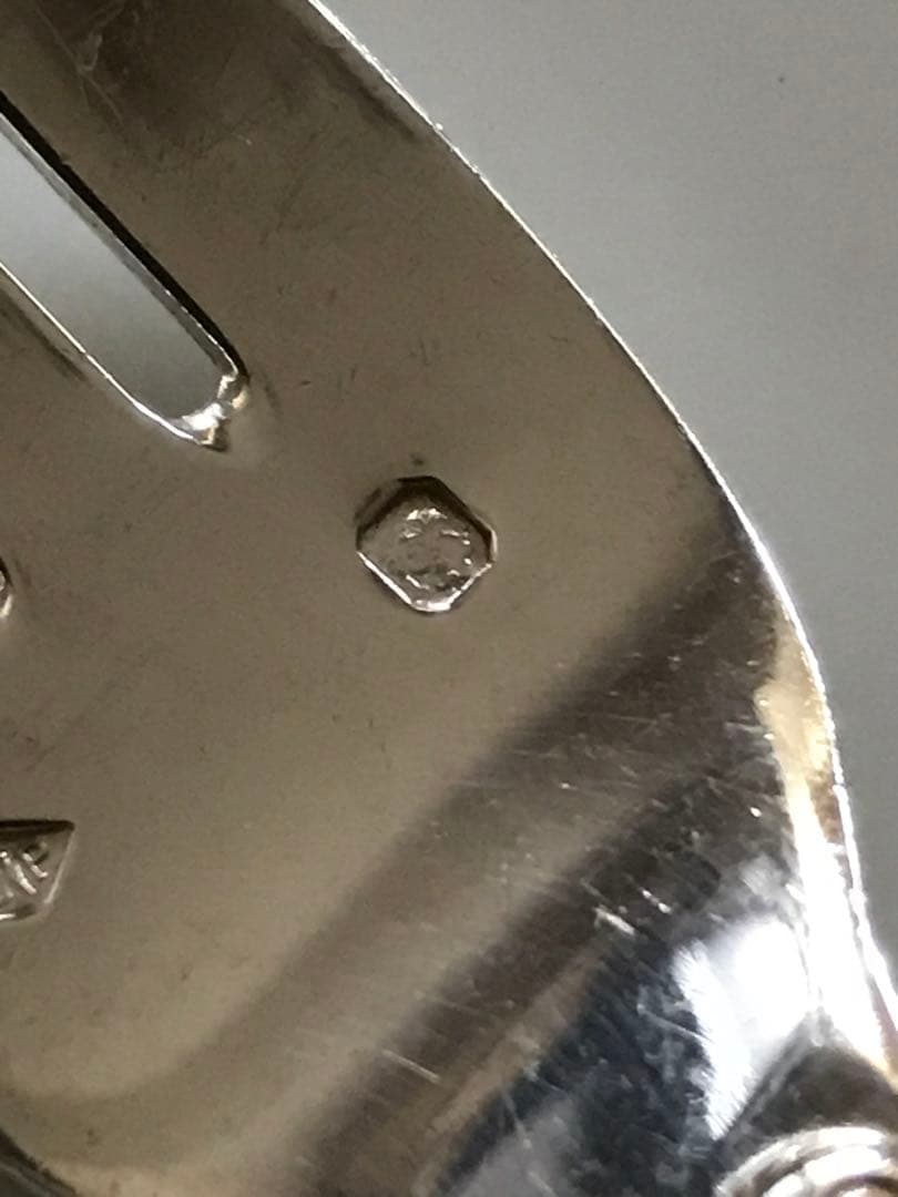 ピュイフォルカ／ゴーハムその他】純銀製／スプーン 9本＋ フォーク